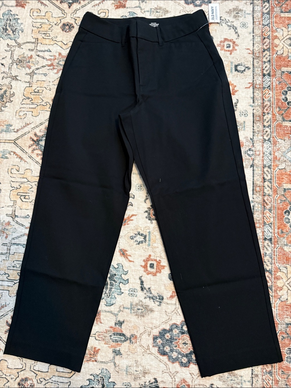 Old Navy Blue Petite Pixie Straight capri pants 4P